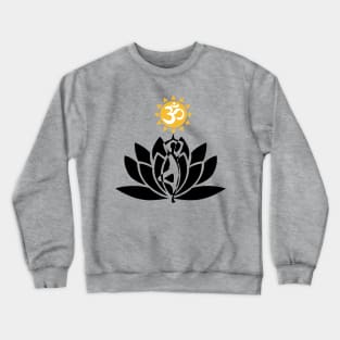 Lotus Flower - Om Yoga Crewneck Sweatshirt